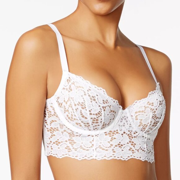 Dkny Other - DKNY Classic Lace Longline Demi Bra DK4010 - 34B - New
